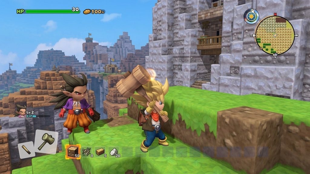 ドラゴンクエストビルダーズ2 素材集め