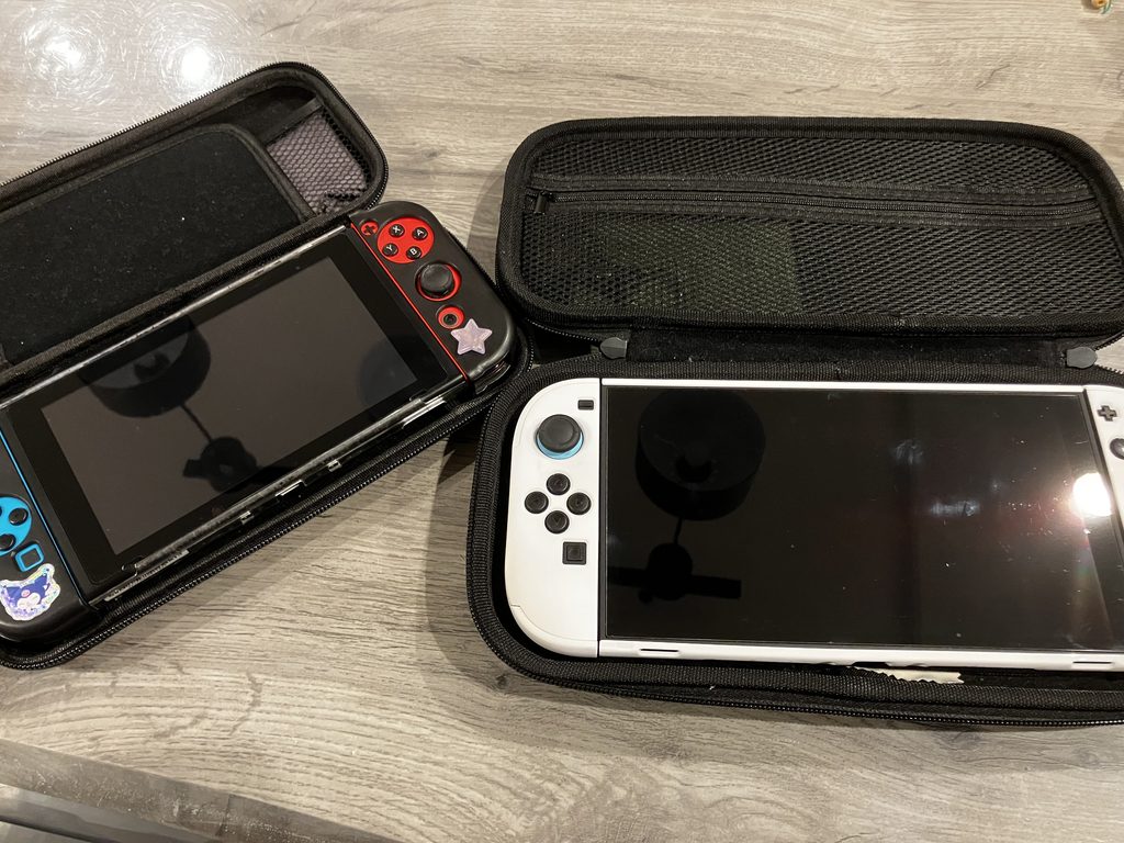 SwitchとSwitch2の画面の大きさの違い