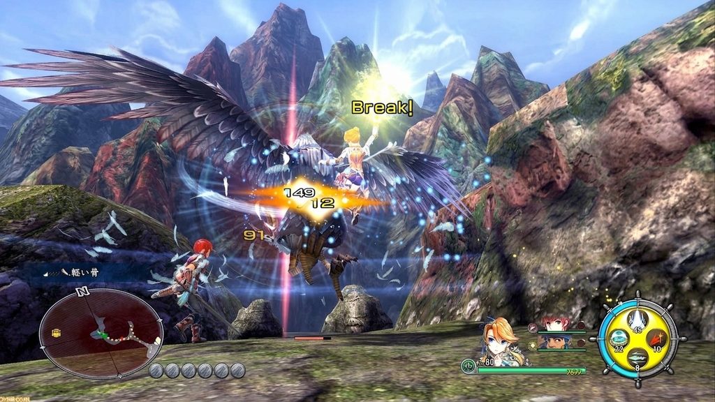 イース8の戦闘シーン