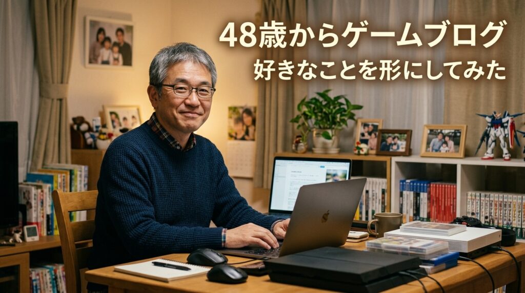 48歳からゲームブログを始めて分かったこと