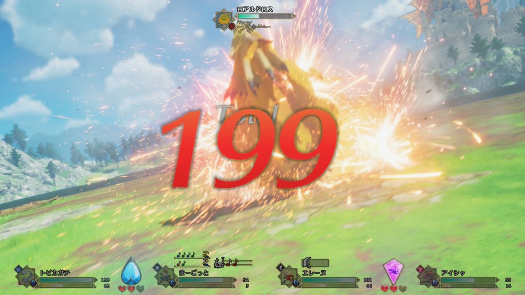 モンハンストーリーズ3　バトル