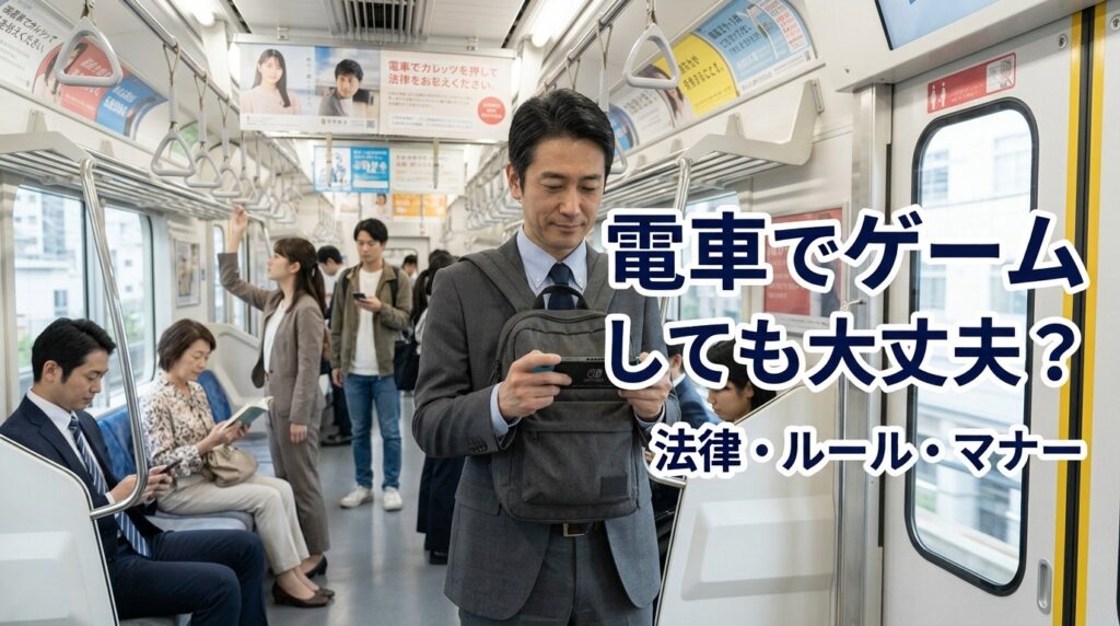 通勤電車でSwitch 2を遊んでも大丈夫？
